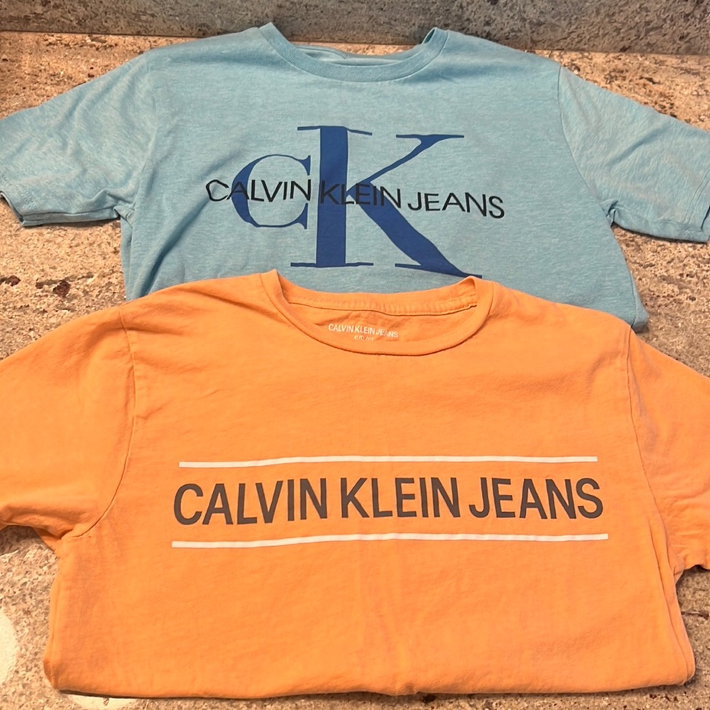 Set of 2 Boys Calvin Klein Tees